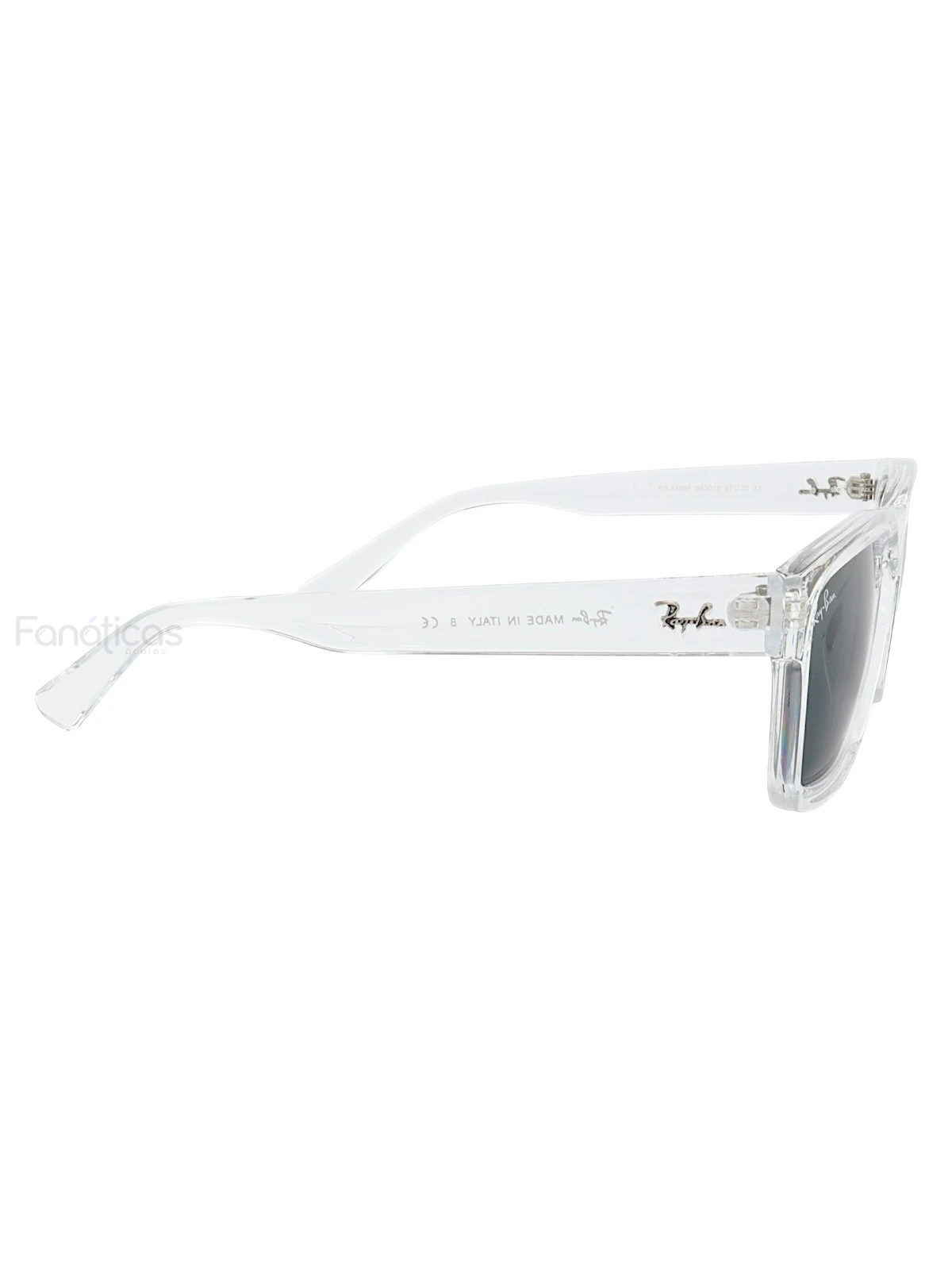 Óculos De Sol Quadrado Warren RB4396 Transparente