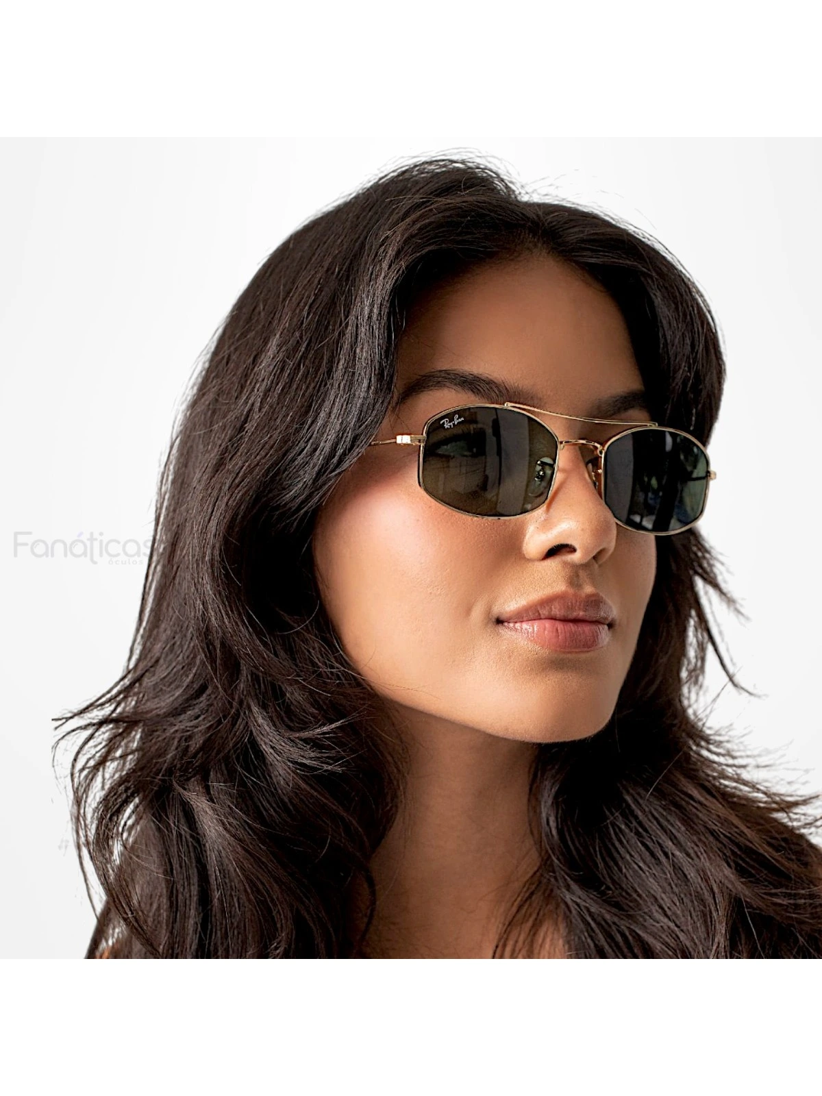 Óculos de Sol RB3719 Dourado e Lente G15