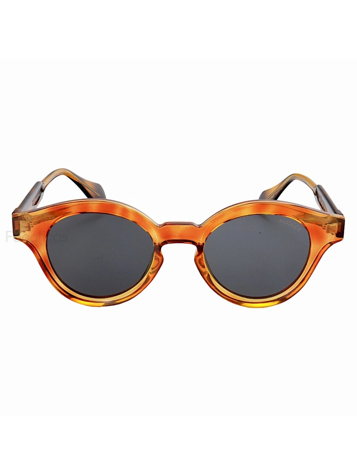 Óculos de Sol Redondo Mosc 58992 Laranja e Tartaruga
