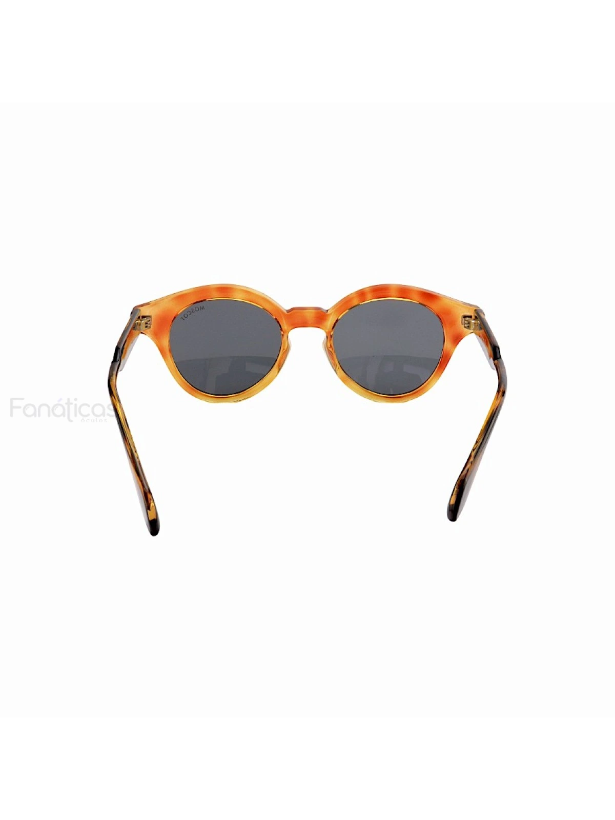 Óculos de Sol Redondo Mosc 58992 Laranja e Tartaruga
