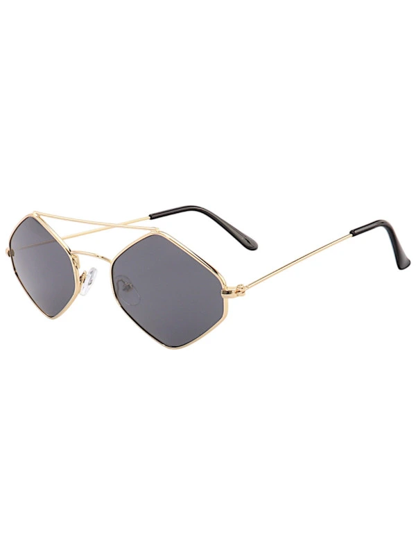 Óculos de Sol Triangle Dourado