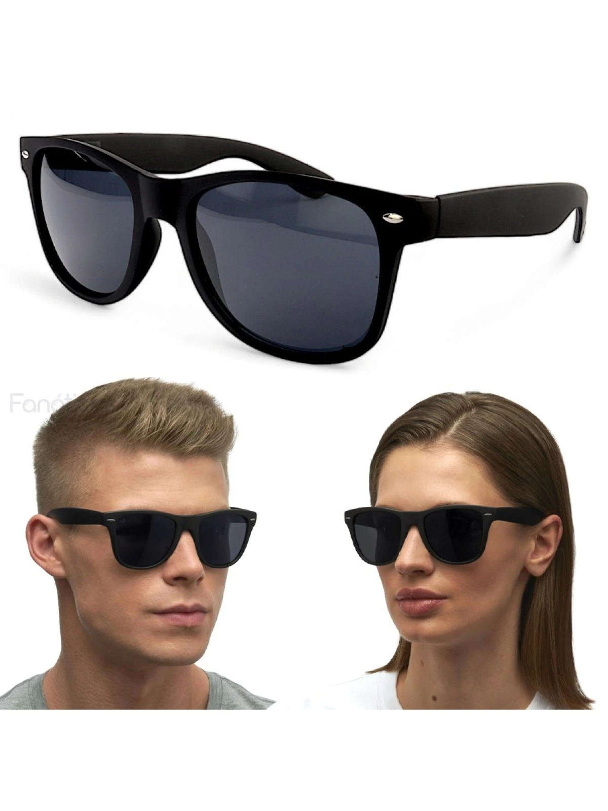 Óculos de Sol Wayfare Preto Proteção UV400