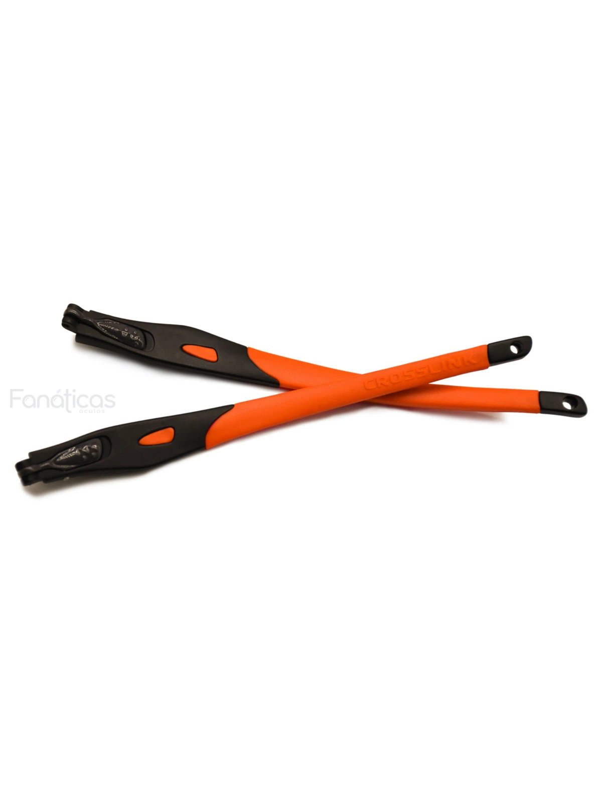 Par de Hastes Crosslink X8037 Preta e Laranja