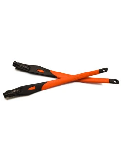 Par de Hastes Crosslink X8037 Preta e Laranja