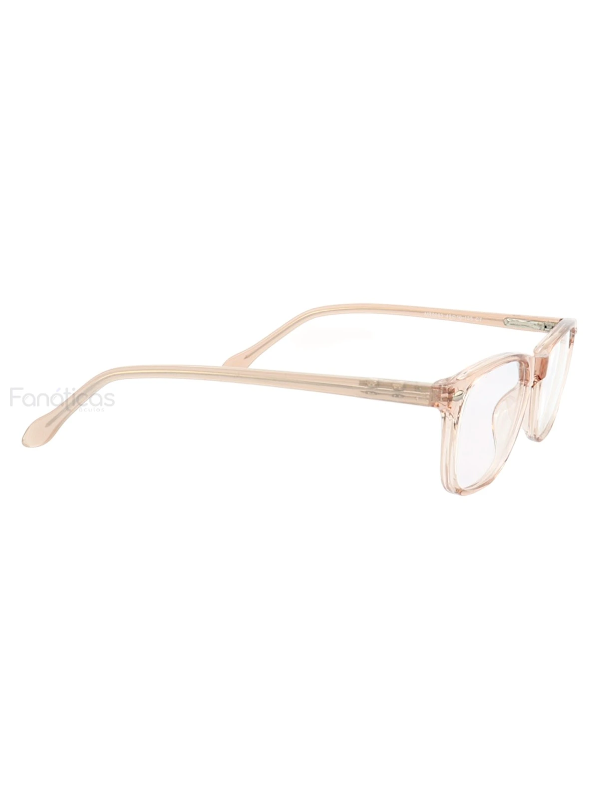 Armação de Óculos Infantil Quadrada MR9083 Creme Transparente