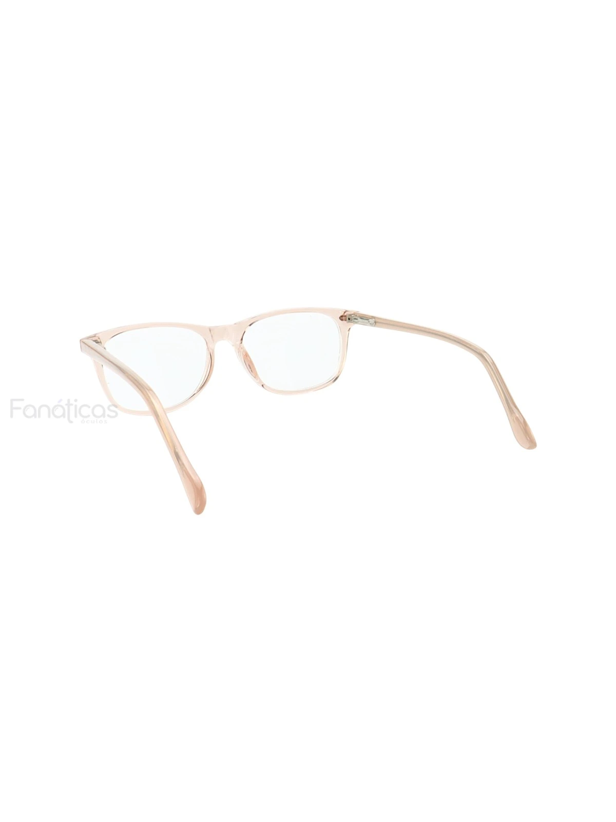 Armação de Óculos Infantil Quadrada MR9083 Creme Transparente