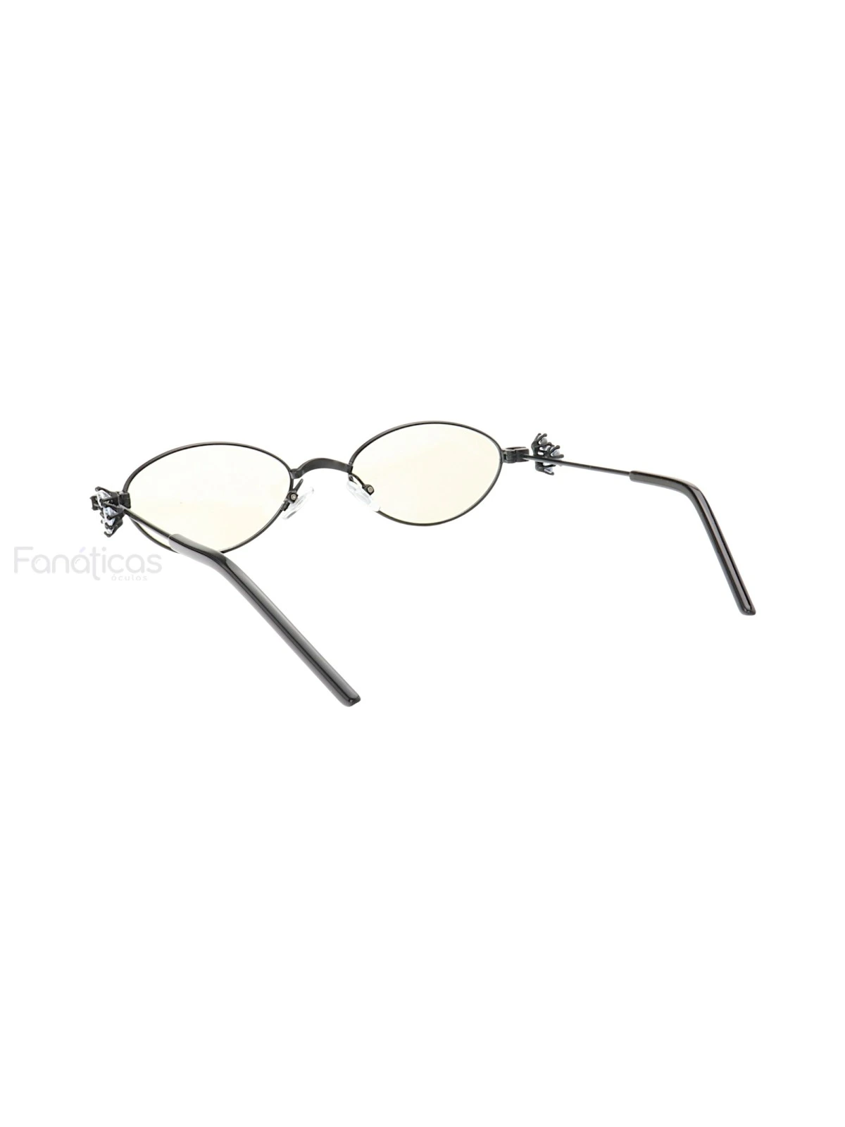 Armação de Óculos Oval RM0837 Diamond Preto