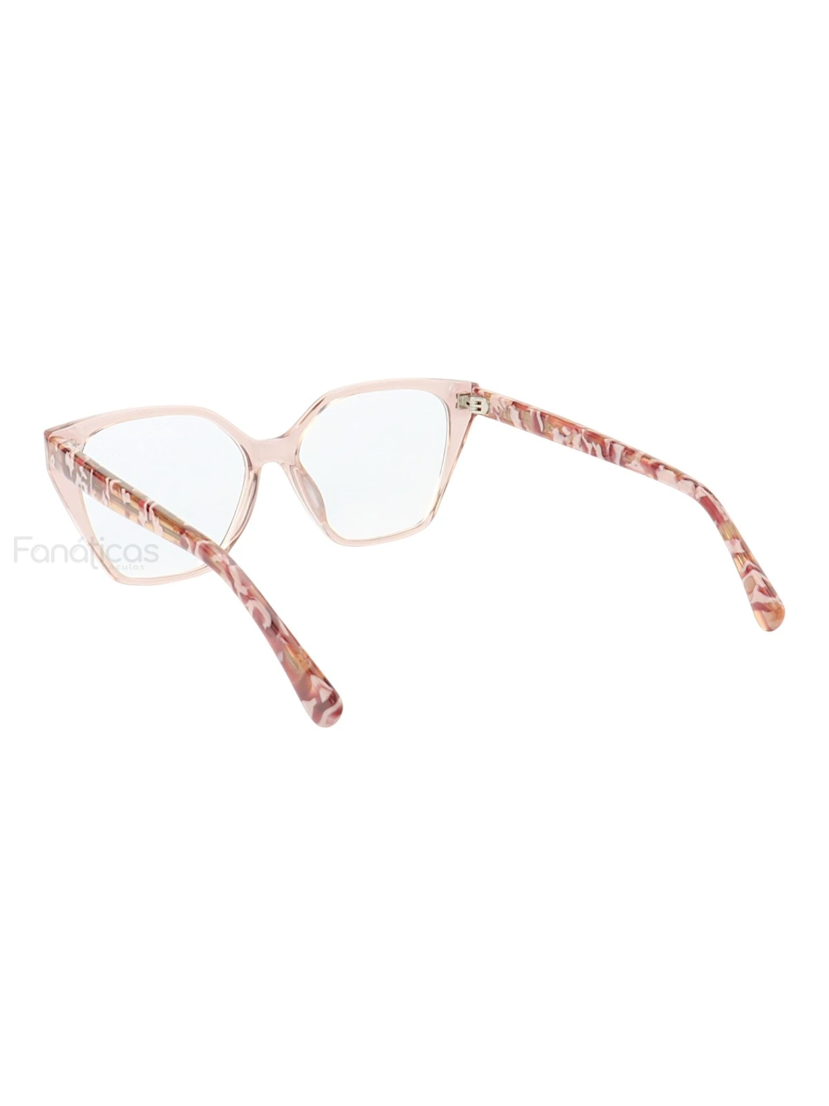 Armação de Óculos Quadrado MC3894 Rosa e Floral