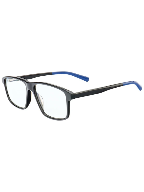 Armação de Óculos Quadrado MC3900 Preto e Azul
