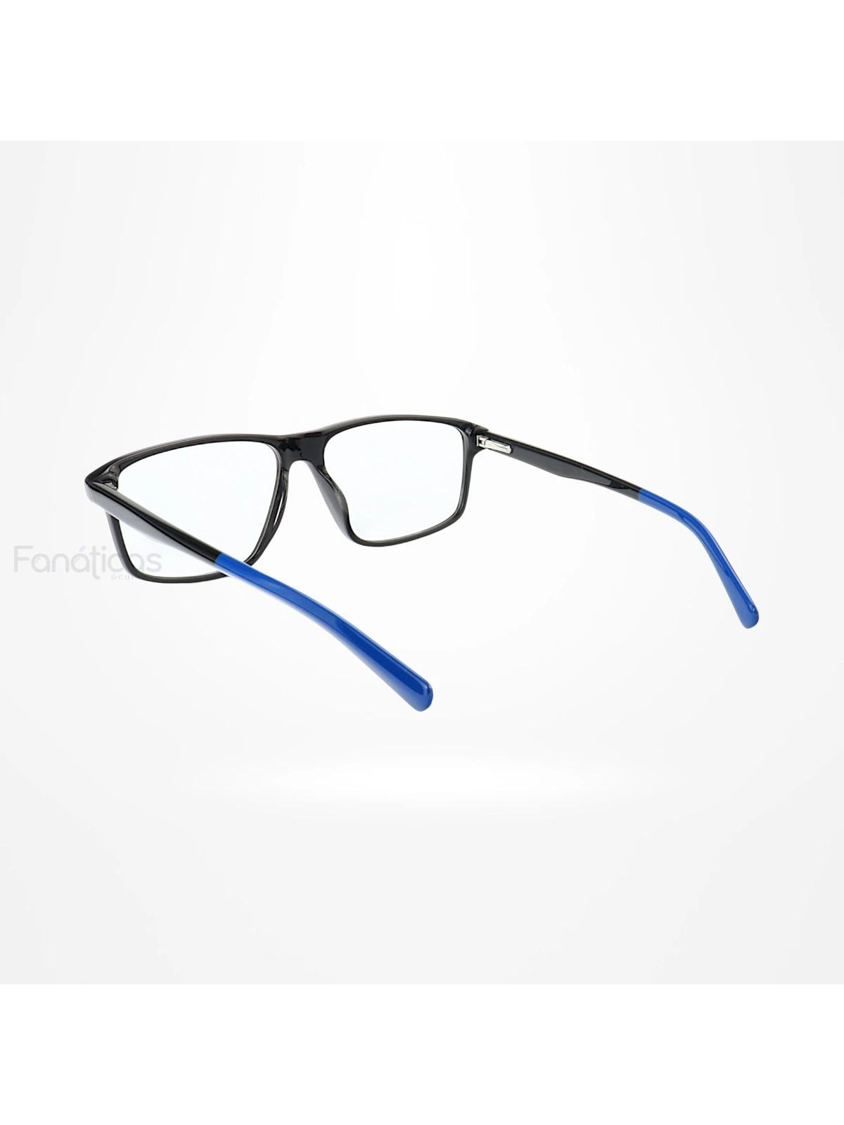 Armação de Óculos Quadrado MC3900 Preto e Azul