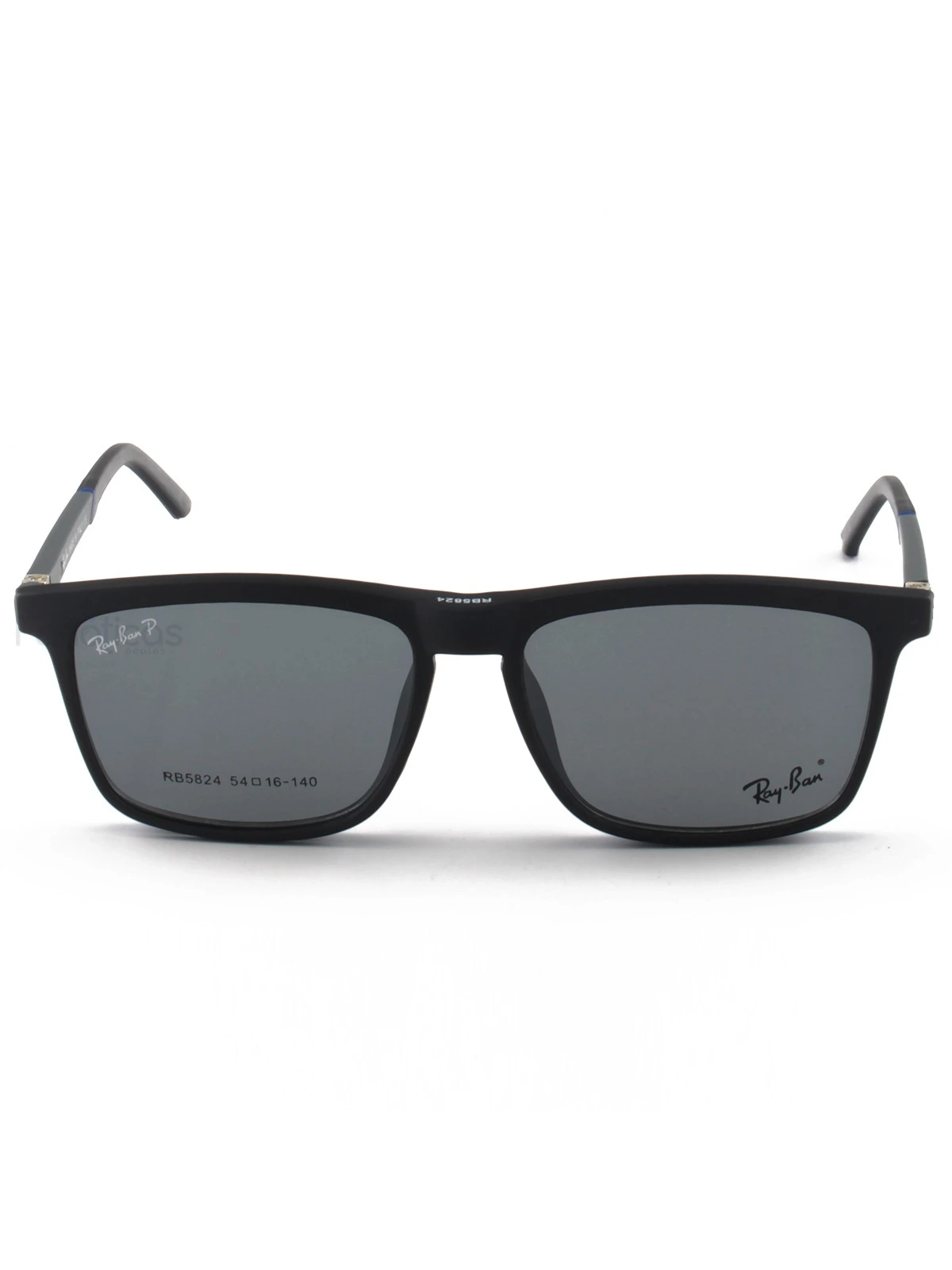 Armacao de Óculos Clipon RB5824 1 Lente Extra - Cinza