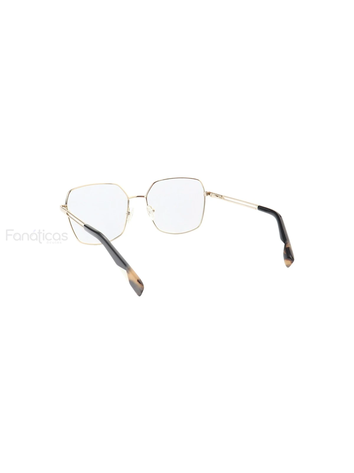 Armação de Óculos Quadrado MT6947 Dourado e Preto