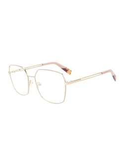 Armação de Óculos Quadrado MT6947 Dourado e Rosa