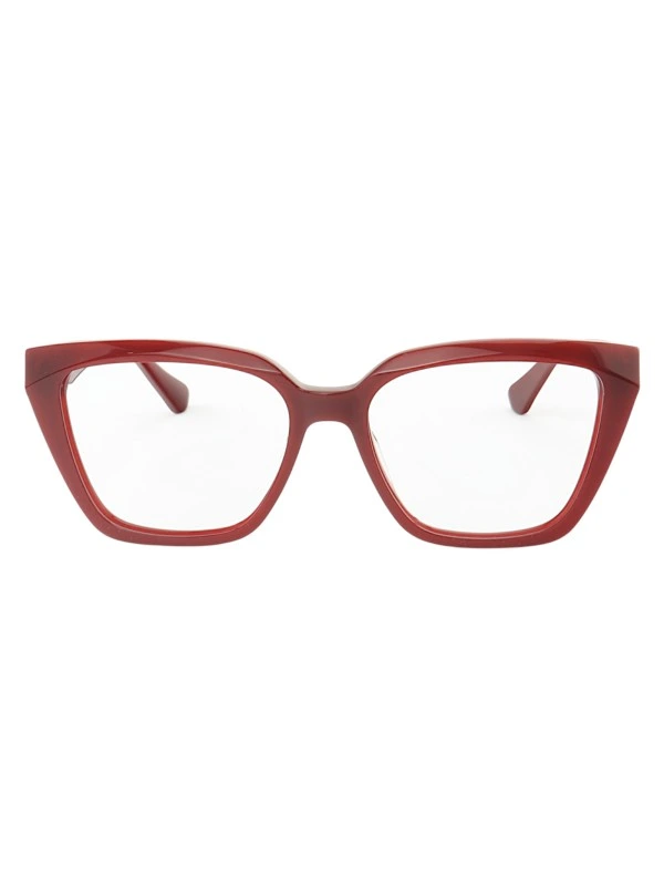 Armação de Óculos Quadrado PY569 Vermelho