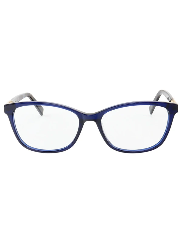 Armação de Óculos Retangular MC3810 Azul Tartaruga