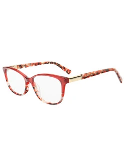 Armação de Óculos Retangular MC3810 Vermelho Floral