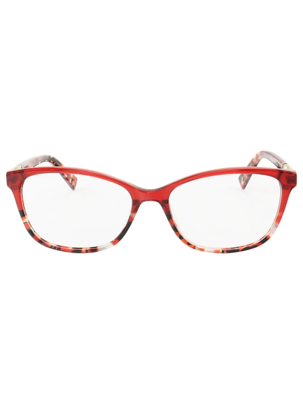Armação de Óculos Retangular MC3810 Vermelho Floral