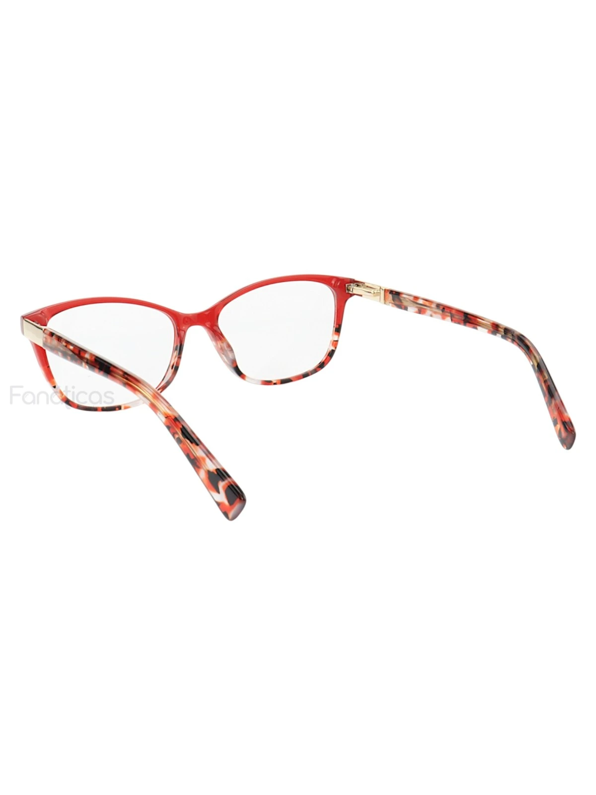 Armação de Óculos Retangular MC3810 Vermelho Floral