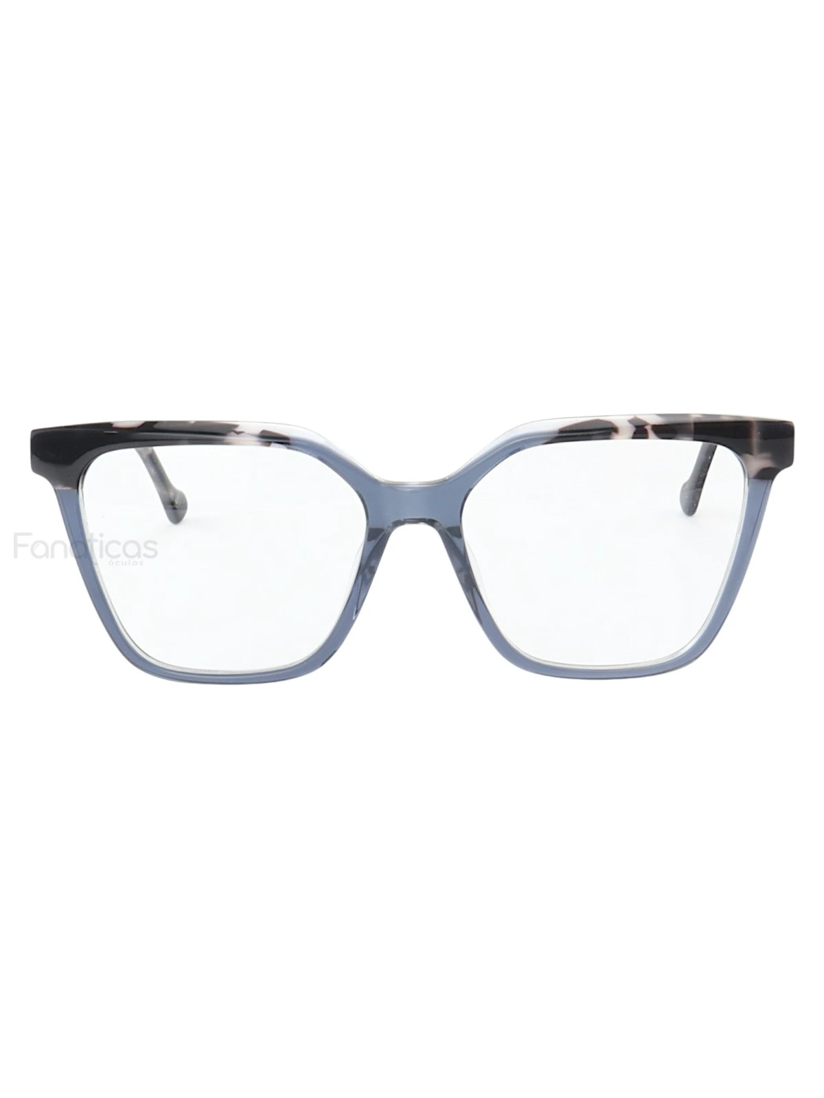 Armação de Óculos Retangular MC3990 Azul