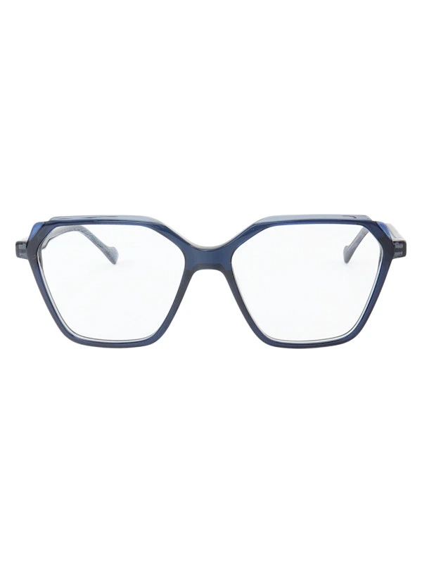 Armação de Óculos Retangular MC4008 Azul