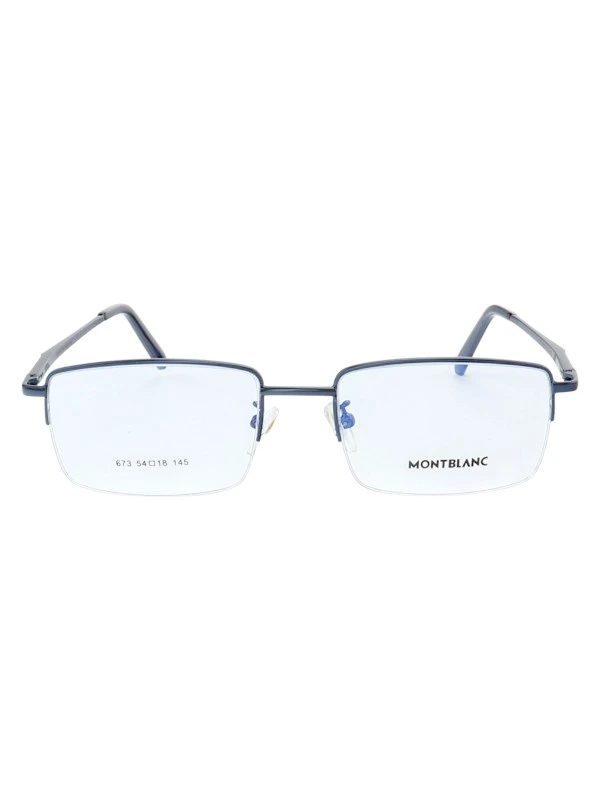 Armação de Óculos Retangular XZ673 Azul