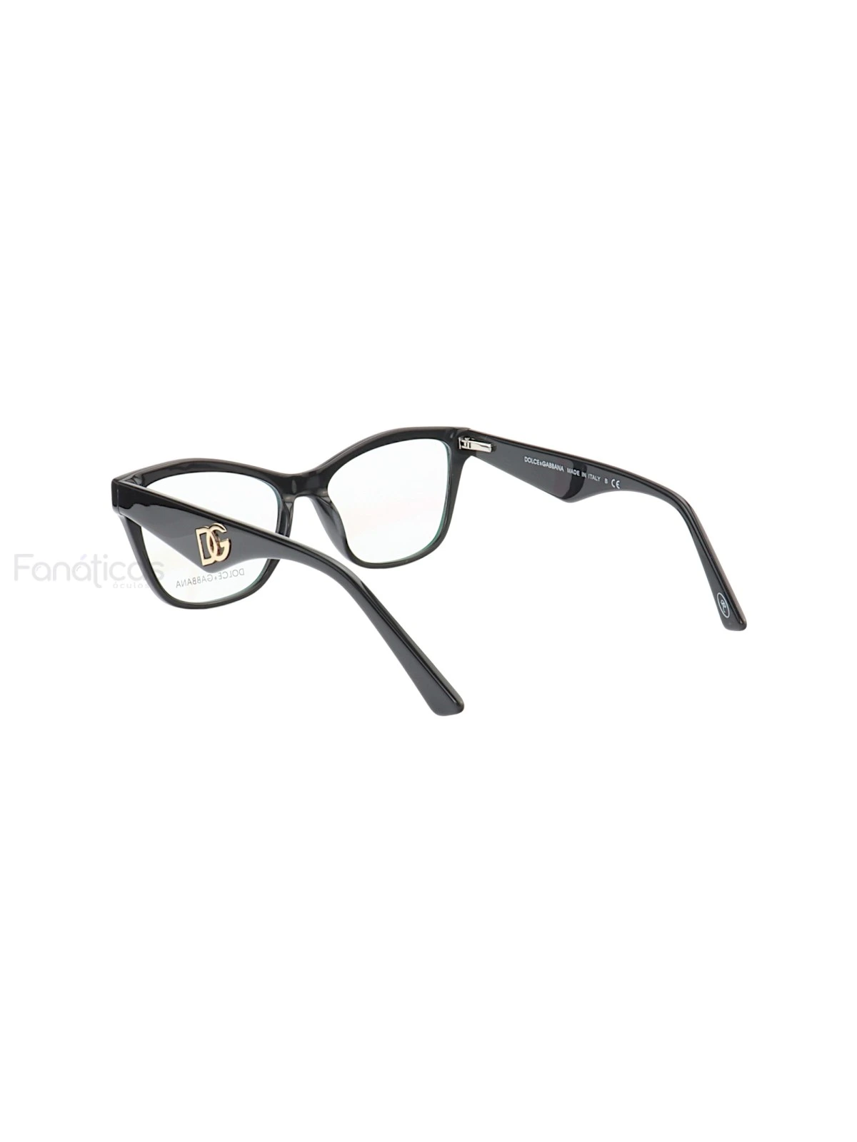 Armação de Óculos Quadrada DG5032 Preto