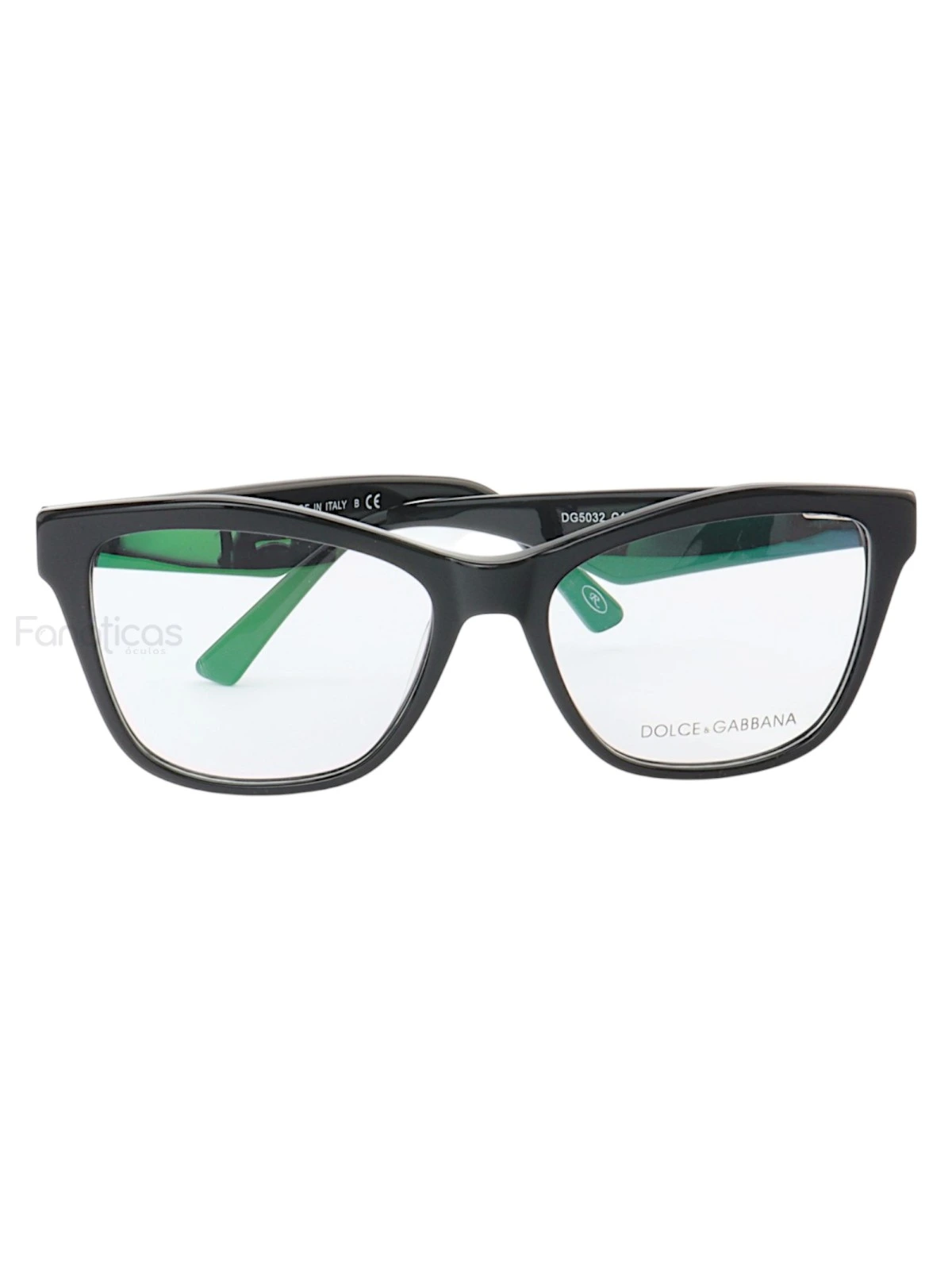 Armação de Óculos Quadrada DG5032 Preto