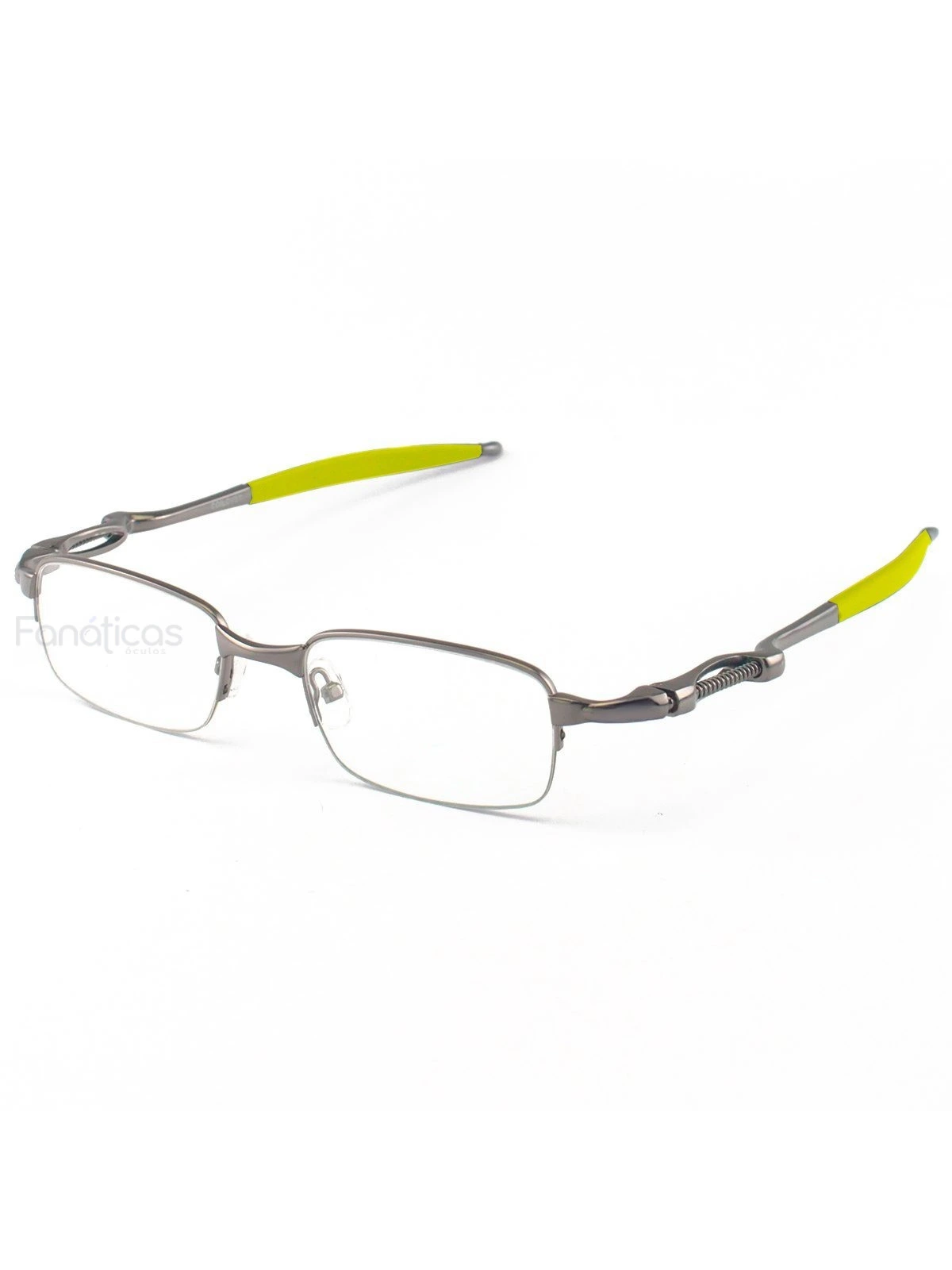 Armacao de Óculos Coilover Molinha OX5043 Grafite e Amarelo
