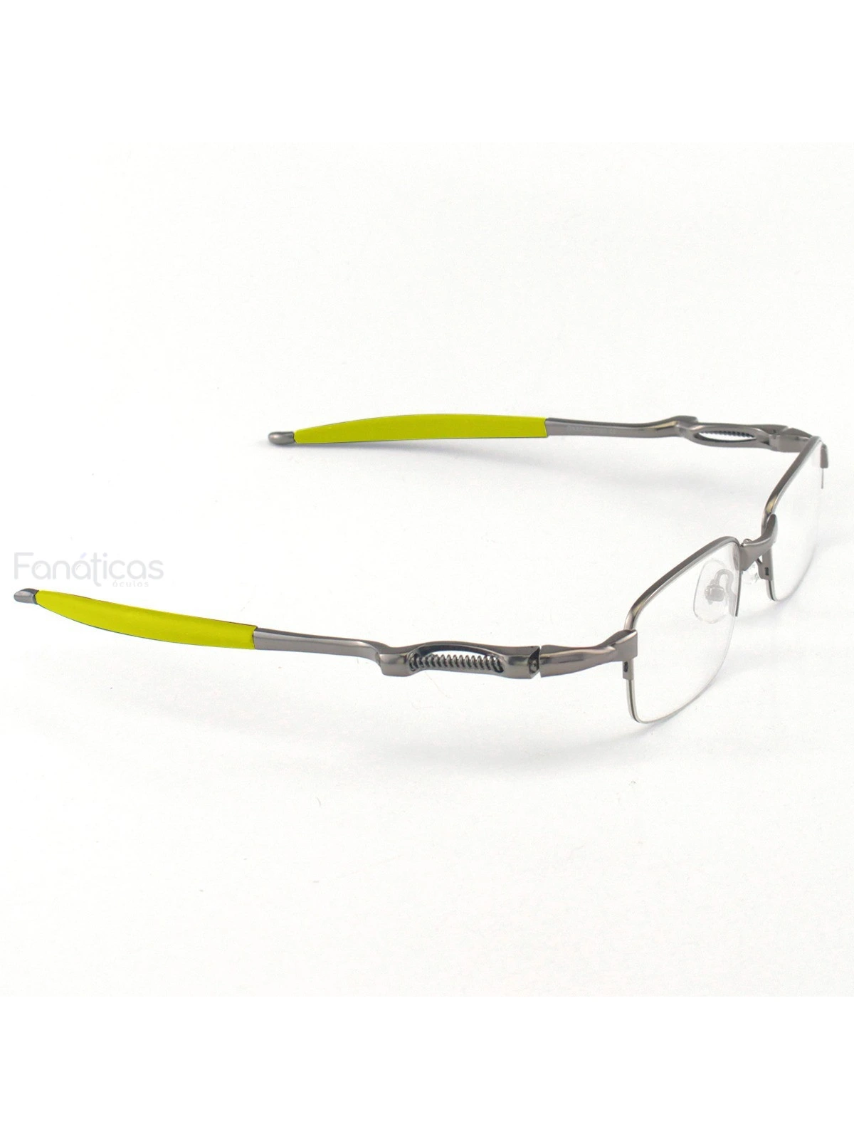 Armacao de Óculos Coilover Molinha OX5043 Grafite e Amarelo