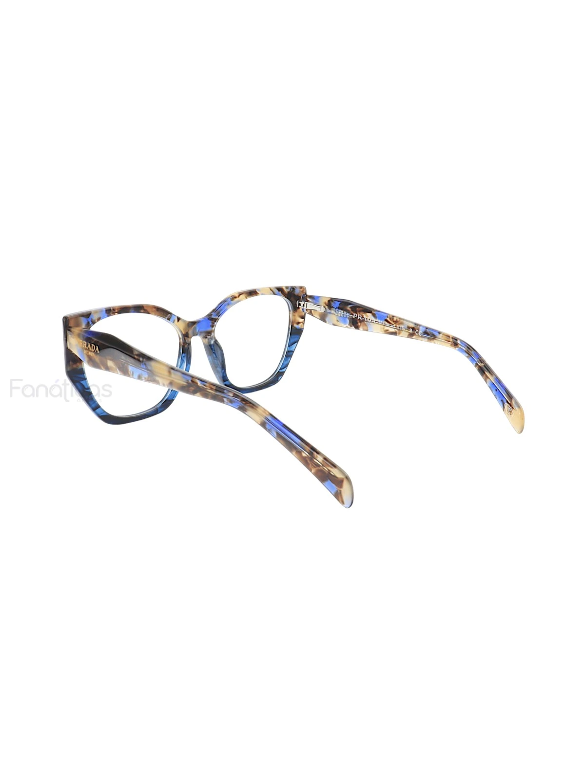 Armação de Óculos Quadrado PD18W Azul Tartaruga