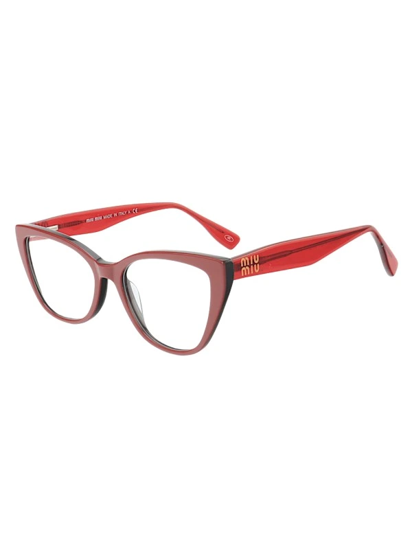 Armação de Óculos Gatinho VMV02UV Vermelho e Preto