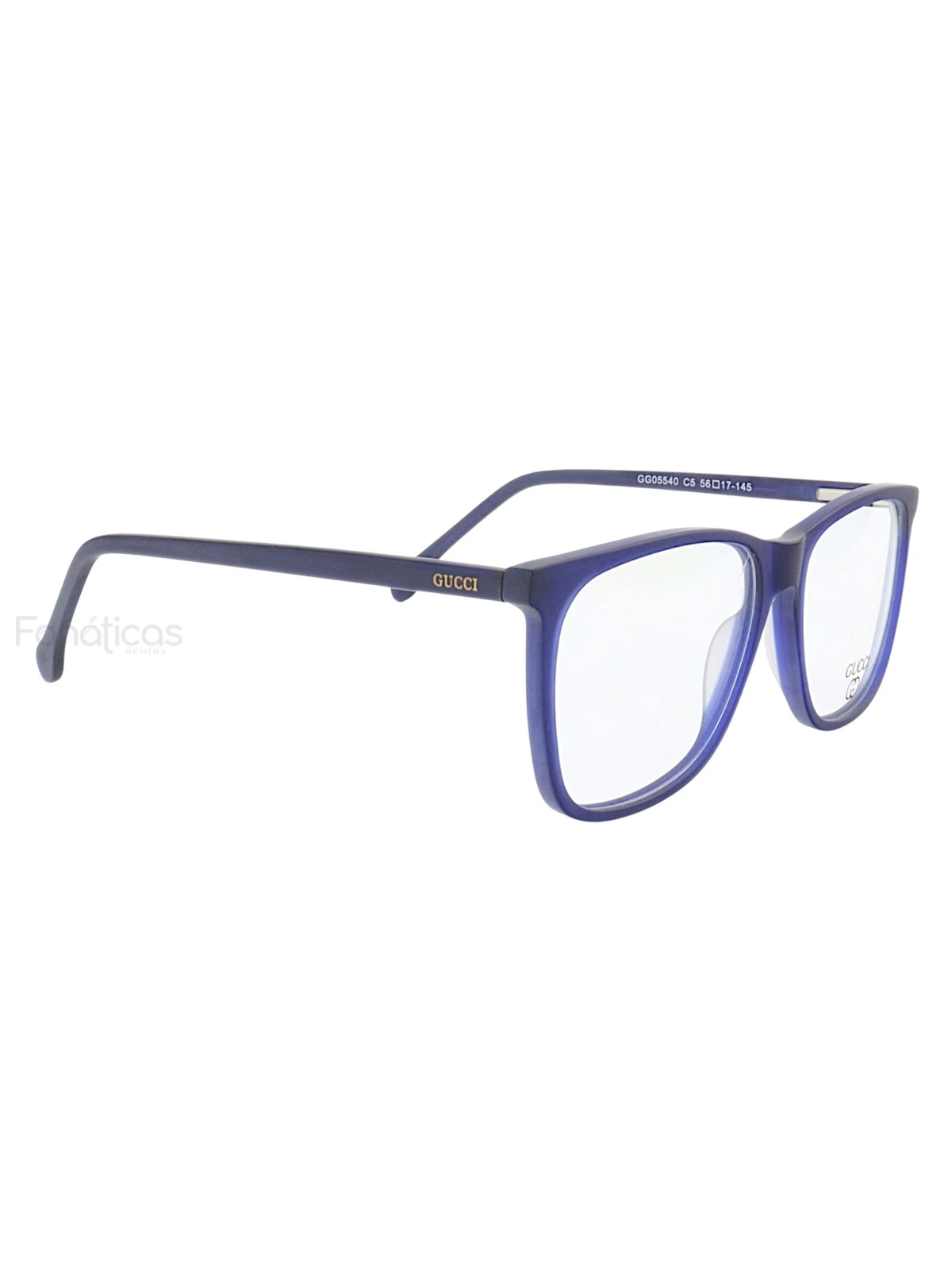 Armação de Óculos Quadrado GG05540 Azul