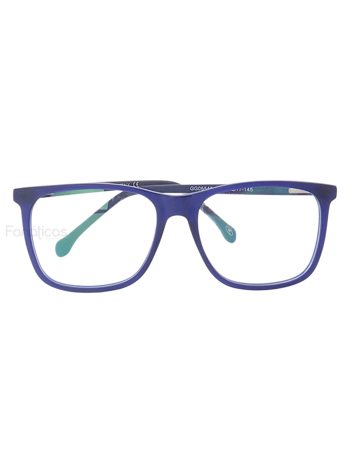 Armação de Óculos Quadrado GG05540 Azul
