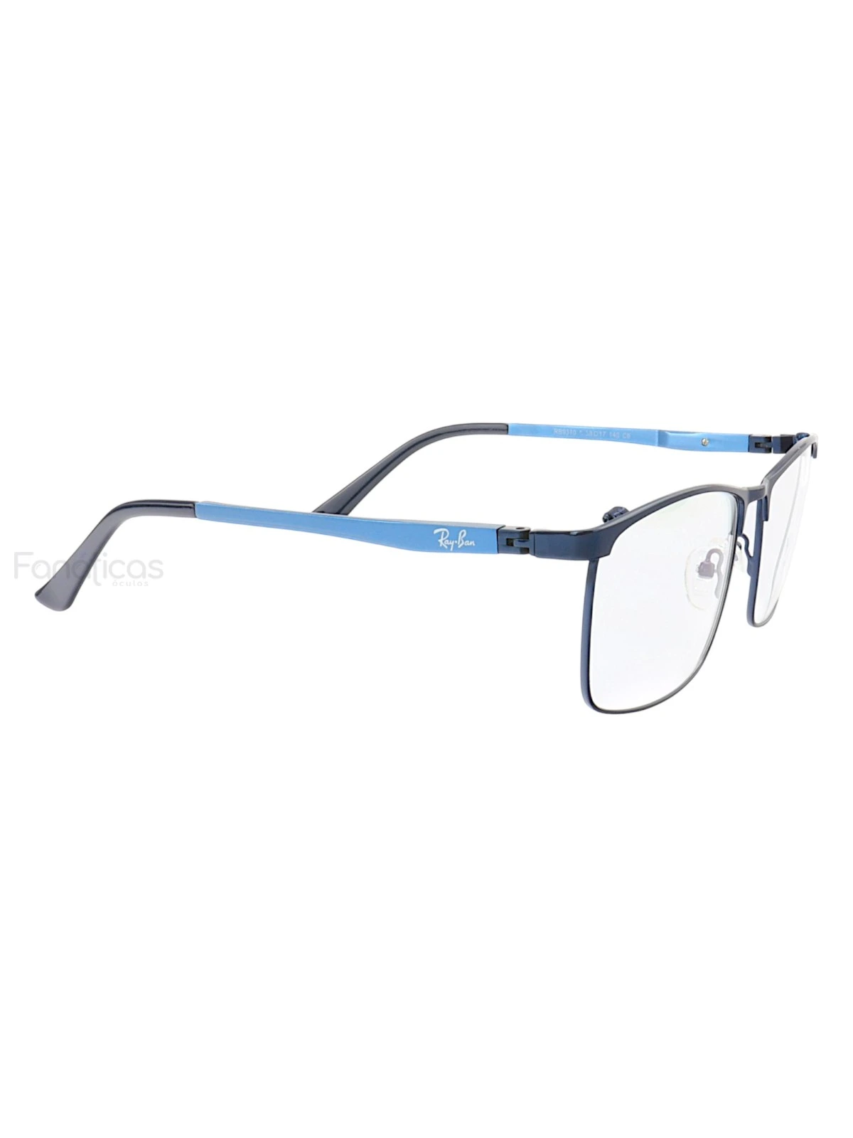 Armação de Óculos Quadrado RB9310 Azul
