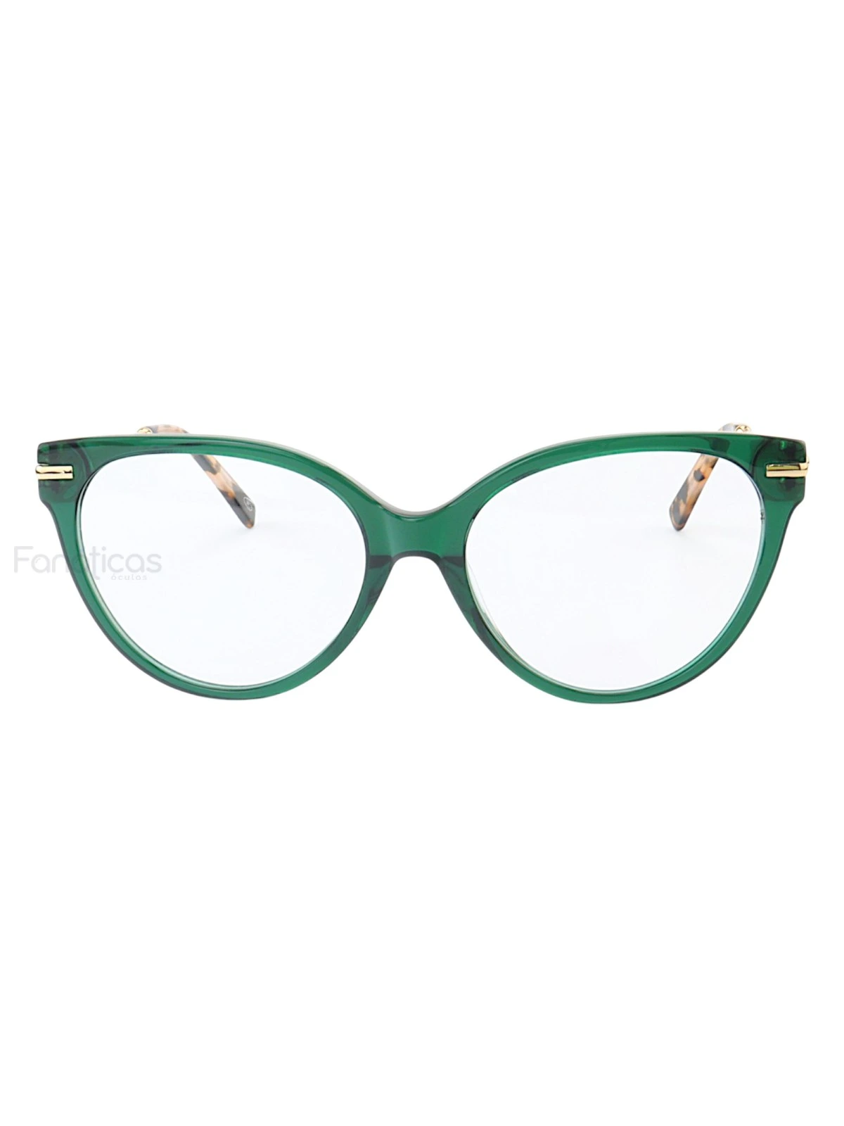 Armação de Óculos Gatinho TF3051 Verde