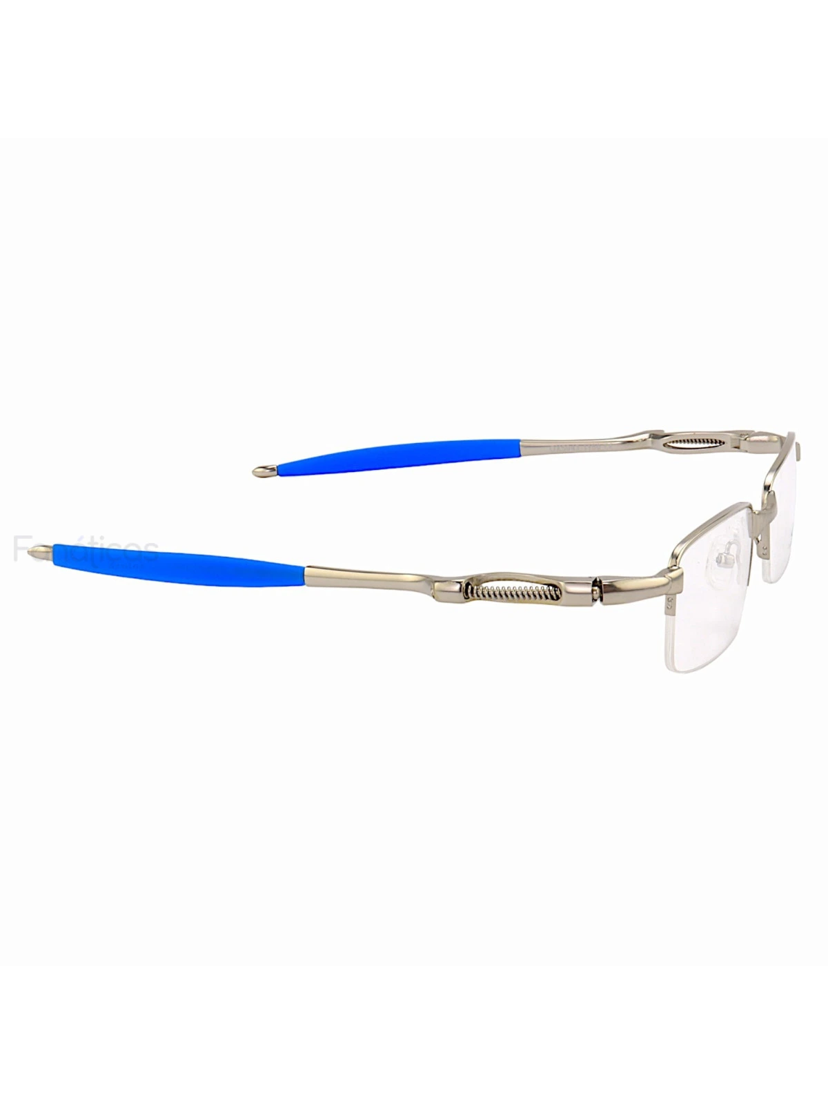 Armacao de Óculos Coilover Molinha OX5043 Prata e Azul