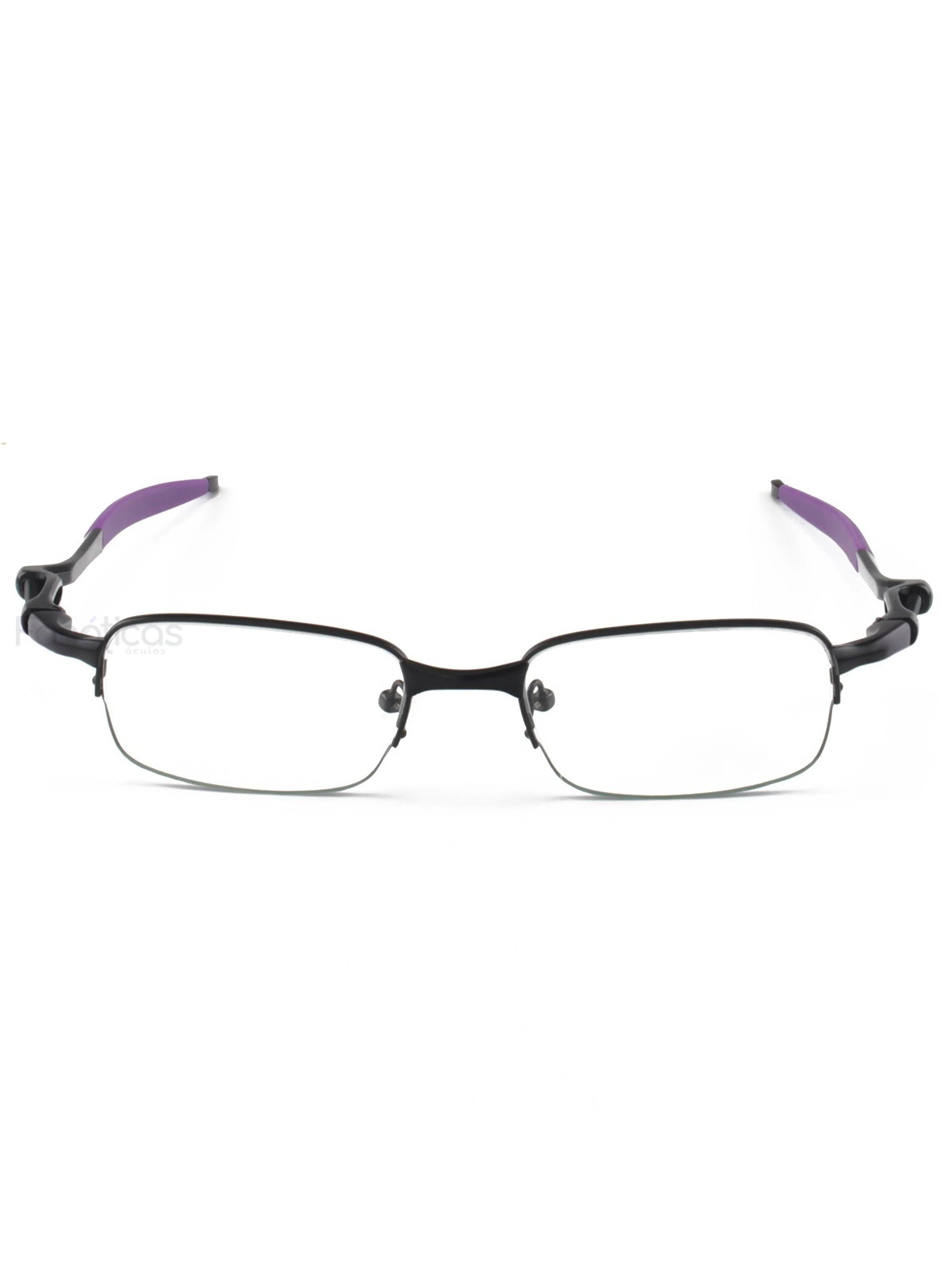 Armacao de Óculos Coilover Molinha OX5043 Preto e Roxo