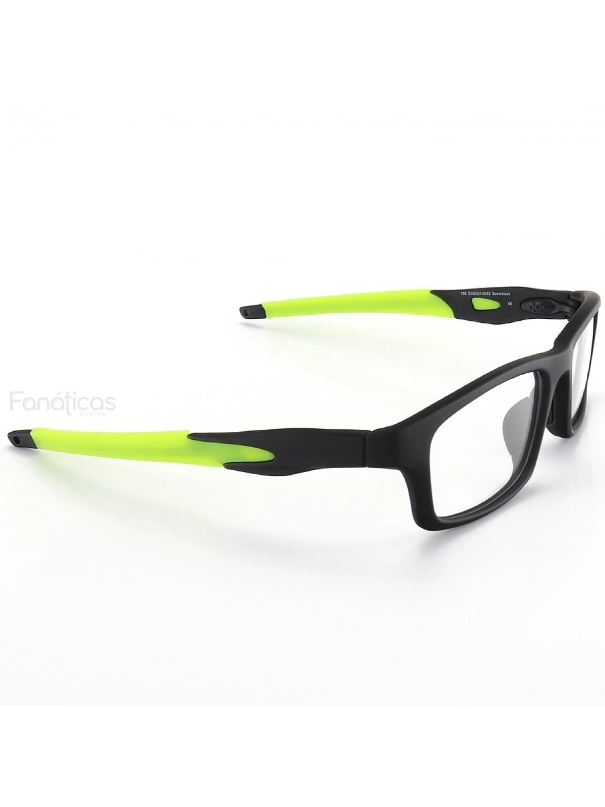 Armação de Óculos Crosslink OX8037 Preta e Verde