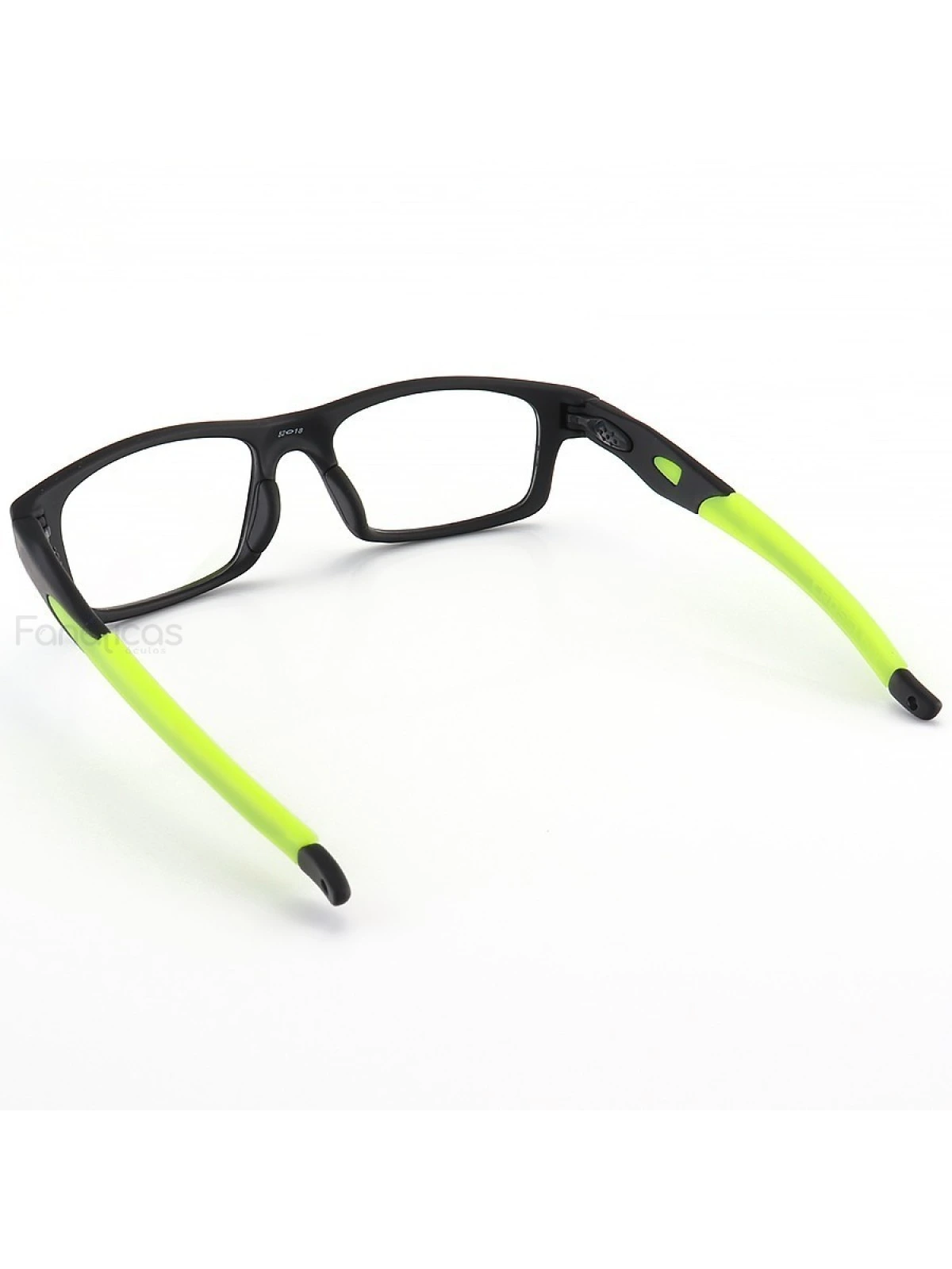 Armação de Óculos Crosslink OX8037 Preta e Verde