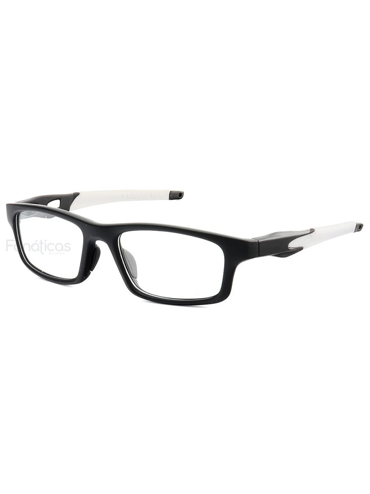 Armação de Óculos Crosslink OX8037 Preto e Branco
