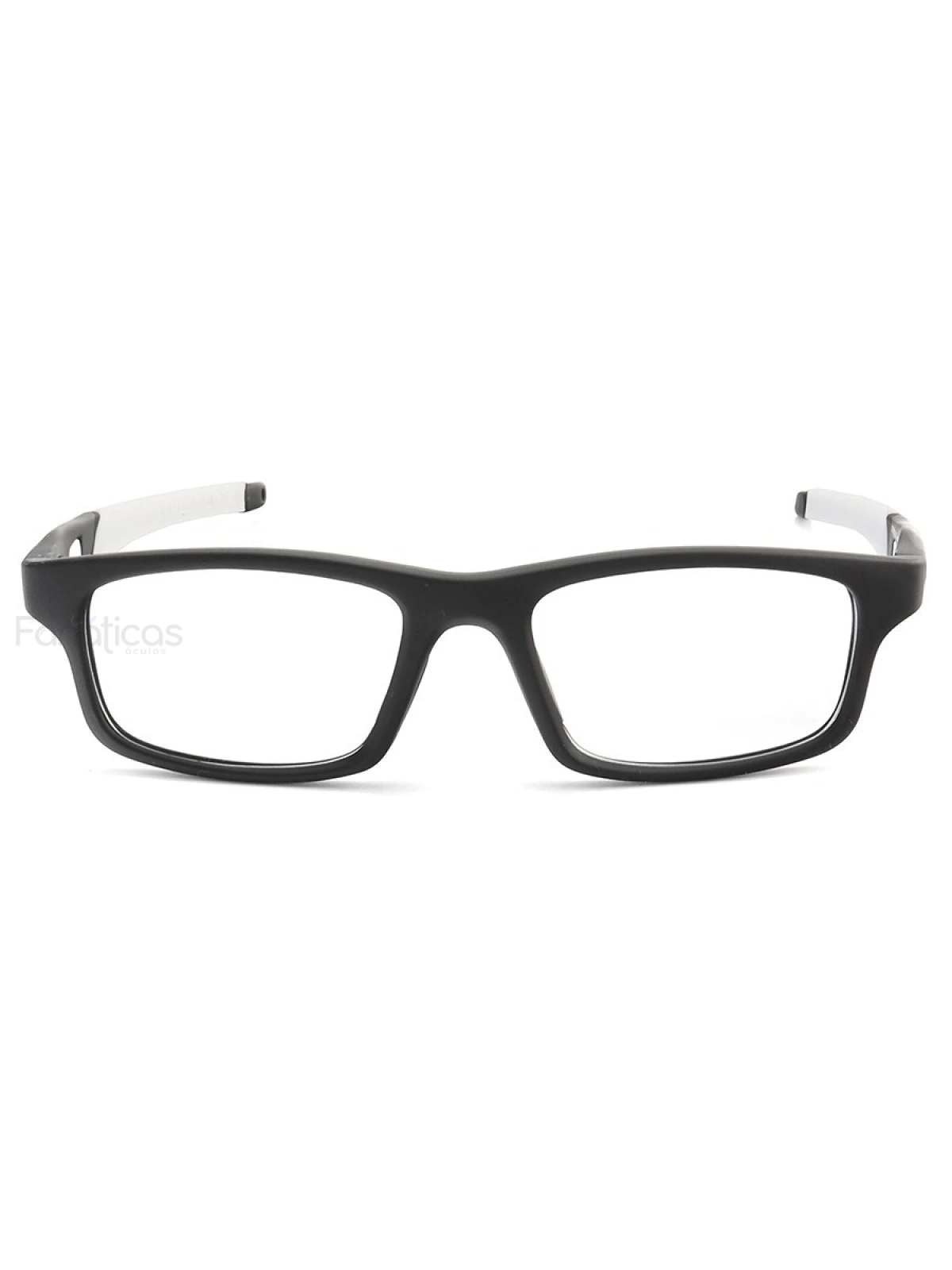 Armação de Óculos Crosslink OX8037 Preto e Branco