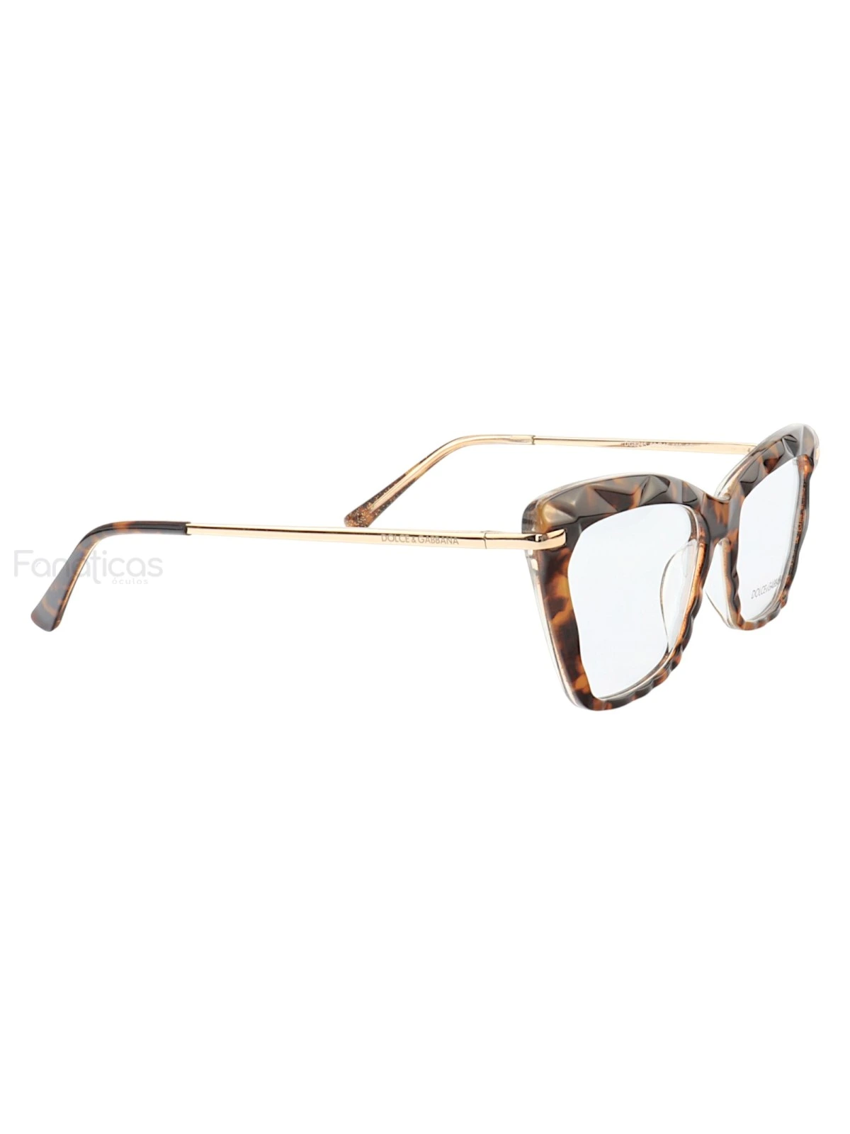 Armacao de Óculos Diamante DG5025 Marrom Tartaruga