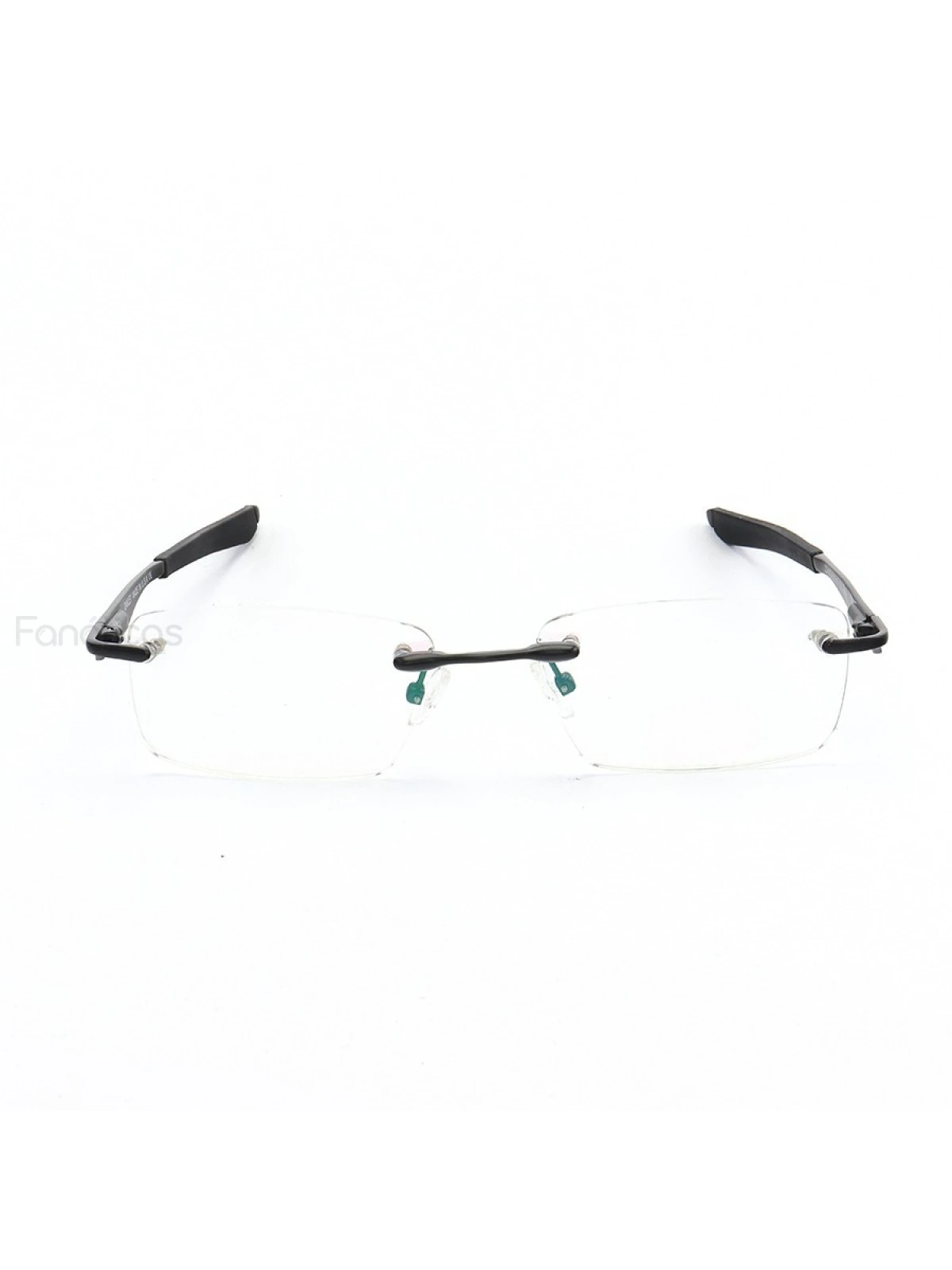 Armação de Óculos Flutuante Sem Aro Wingfold Preto