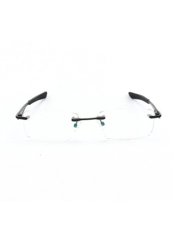Armação de Óculos Flutuante Sem Aro Wingfold Preto