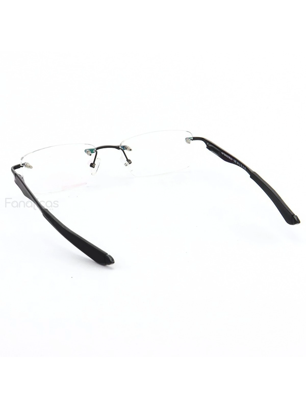 Armação de Óculos Flutuante Sem Aro Wingfold Preto