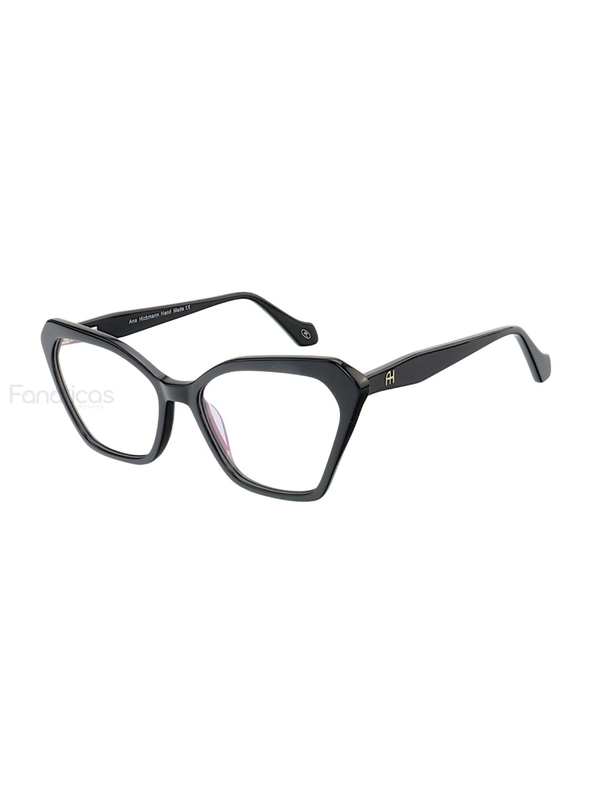 Armação de Óculos Gatinho AH6623 Preto