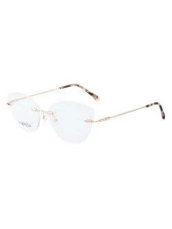 Armação de Óculos Gatinho Balgriff Memory Titanium MT6945 Tartaruga