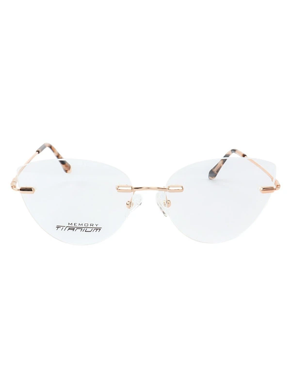 Armação de Óculos Gatinho Balgriff Memory Titanium MT6945 Tartaruga