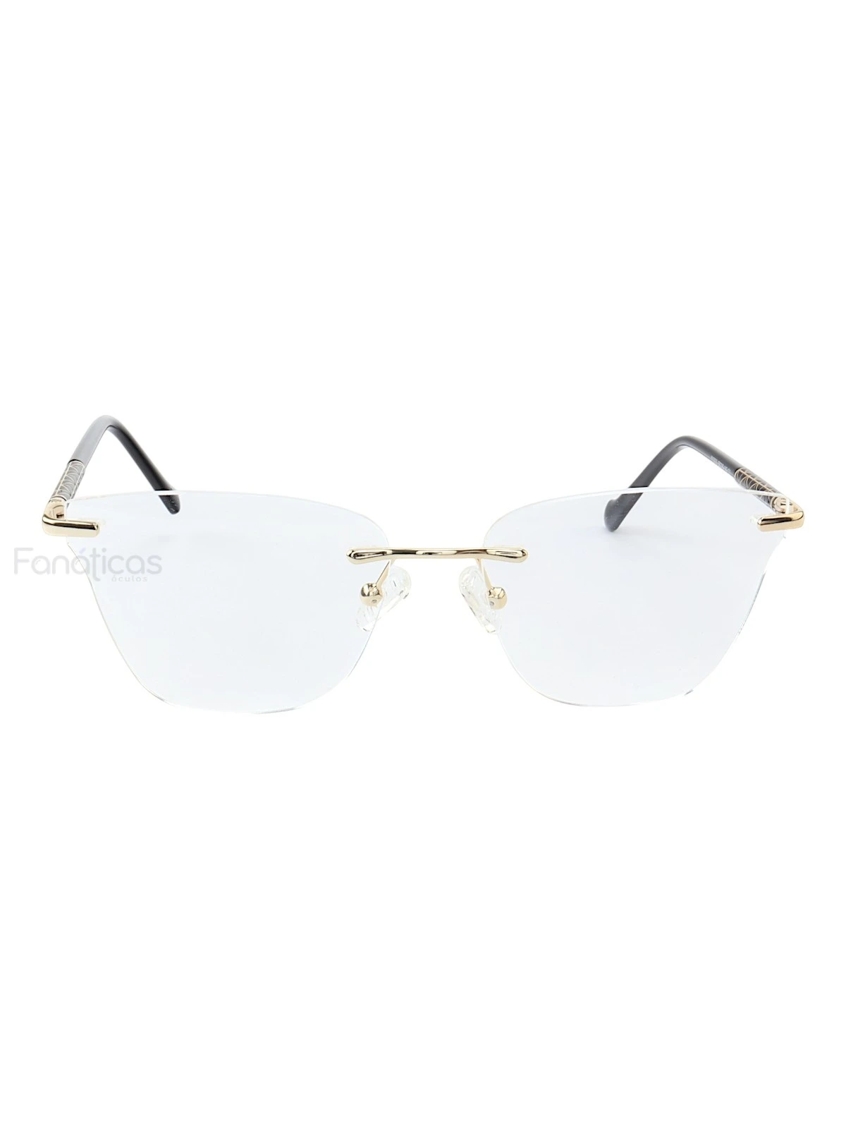 Armação de Óculos Gatinho Balgriff YY3003 Preto