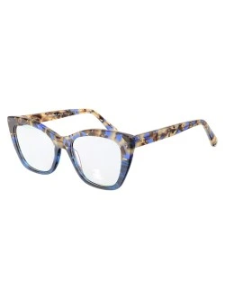Armação de Óculos Gatinho CH3340 Azul Tartaruga